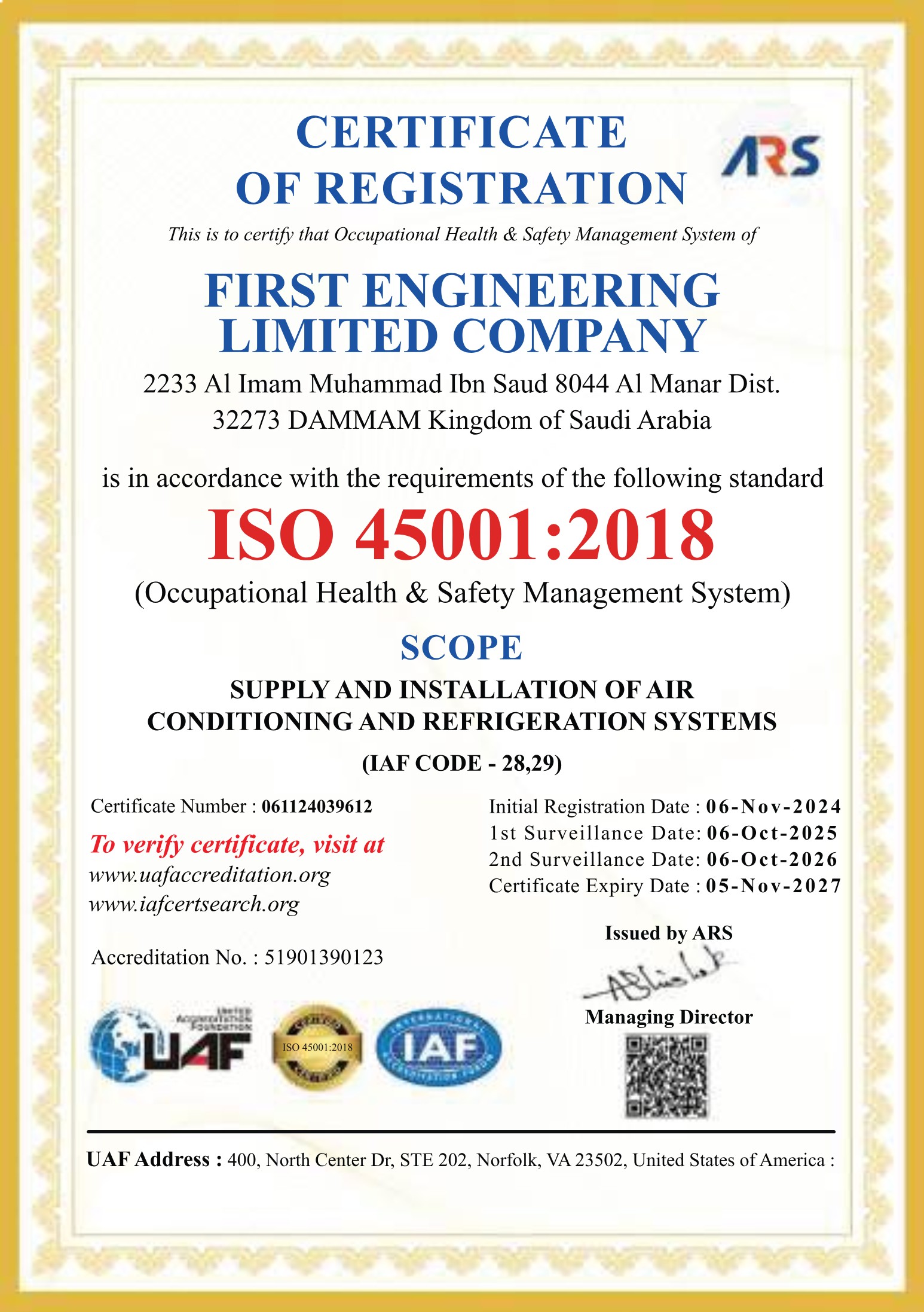 ISO Certificate 2